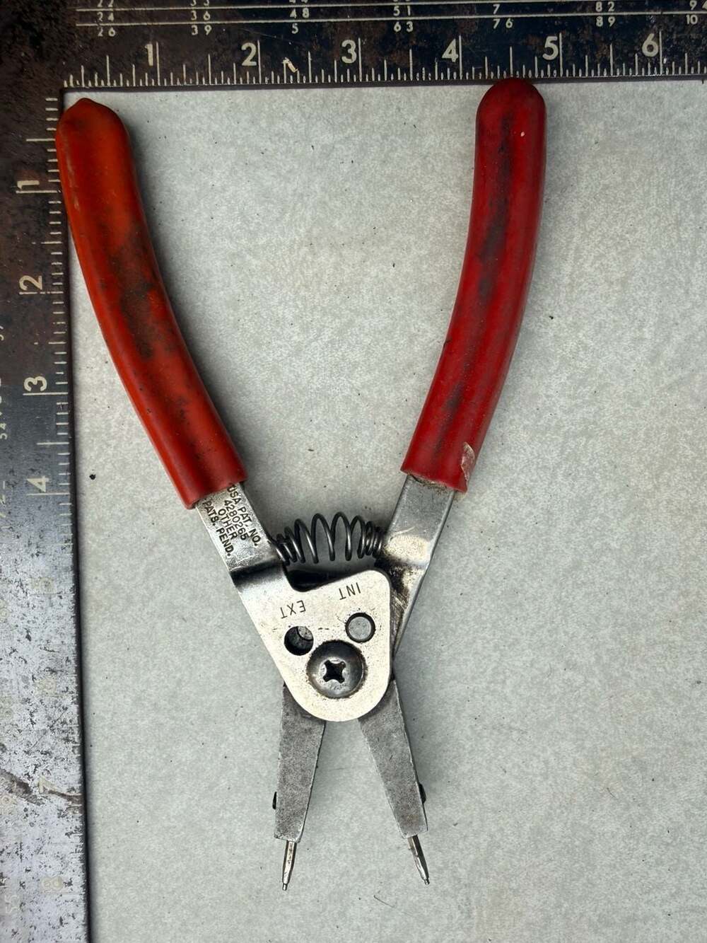 KD Tools Convertible Internal External Snap Ring Pliers (I)